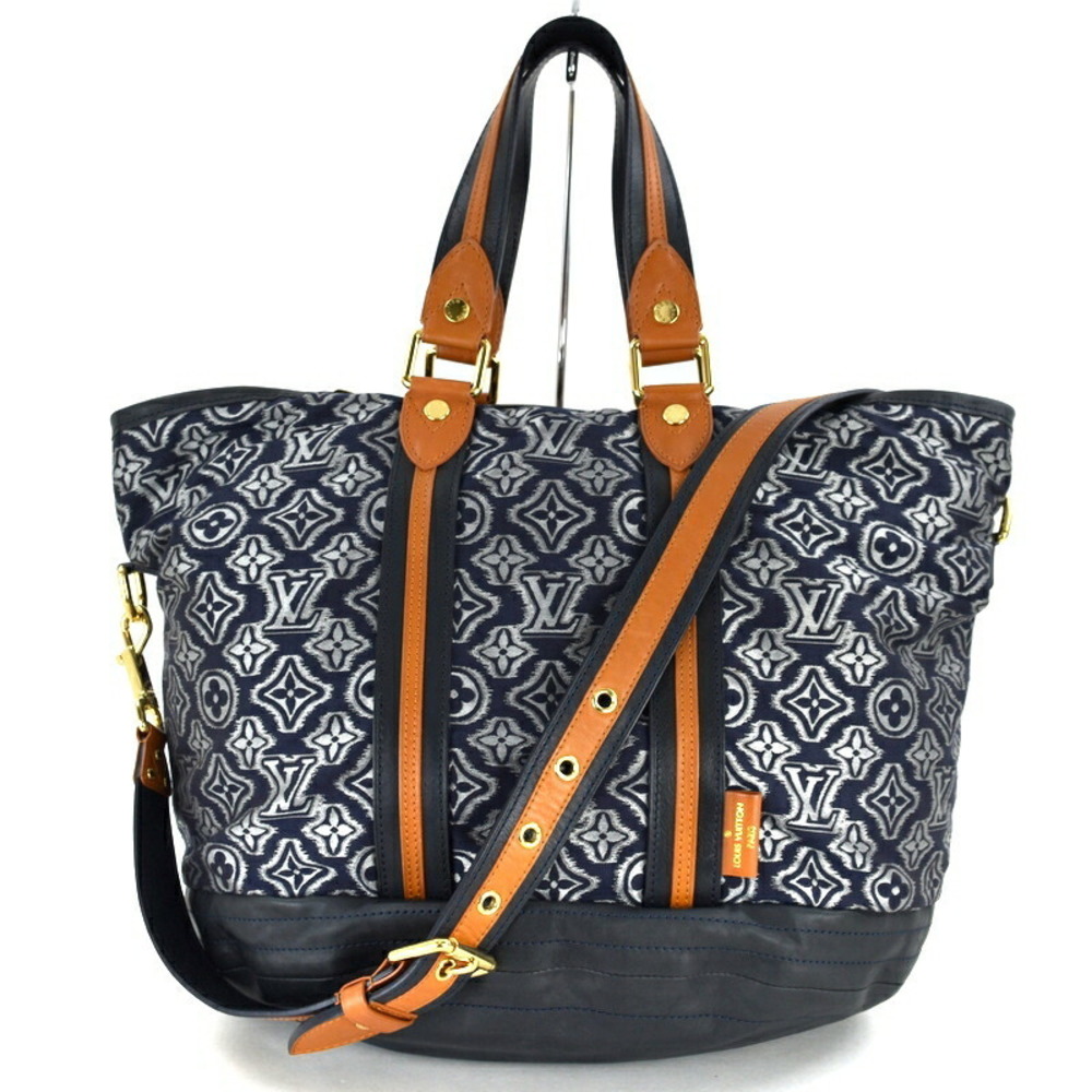 Louis Vuitton Aviator M40383 Tote Bag Shoulder Marine